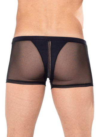 Boxer noir Biker - LM2201-67BLK